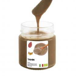 Italienisches Bio Sesammus (rohes Tahin)