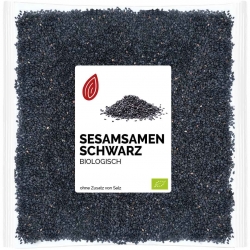 Bio Sesamsamen schwarz