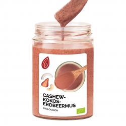 Cashewkokoserdbeermus